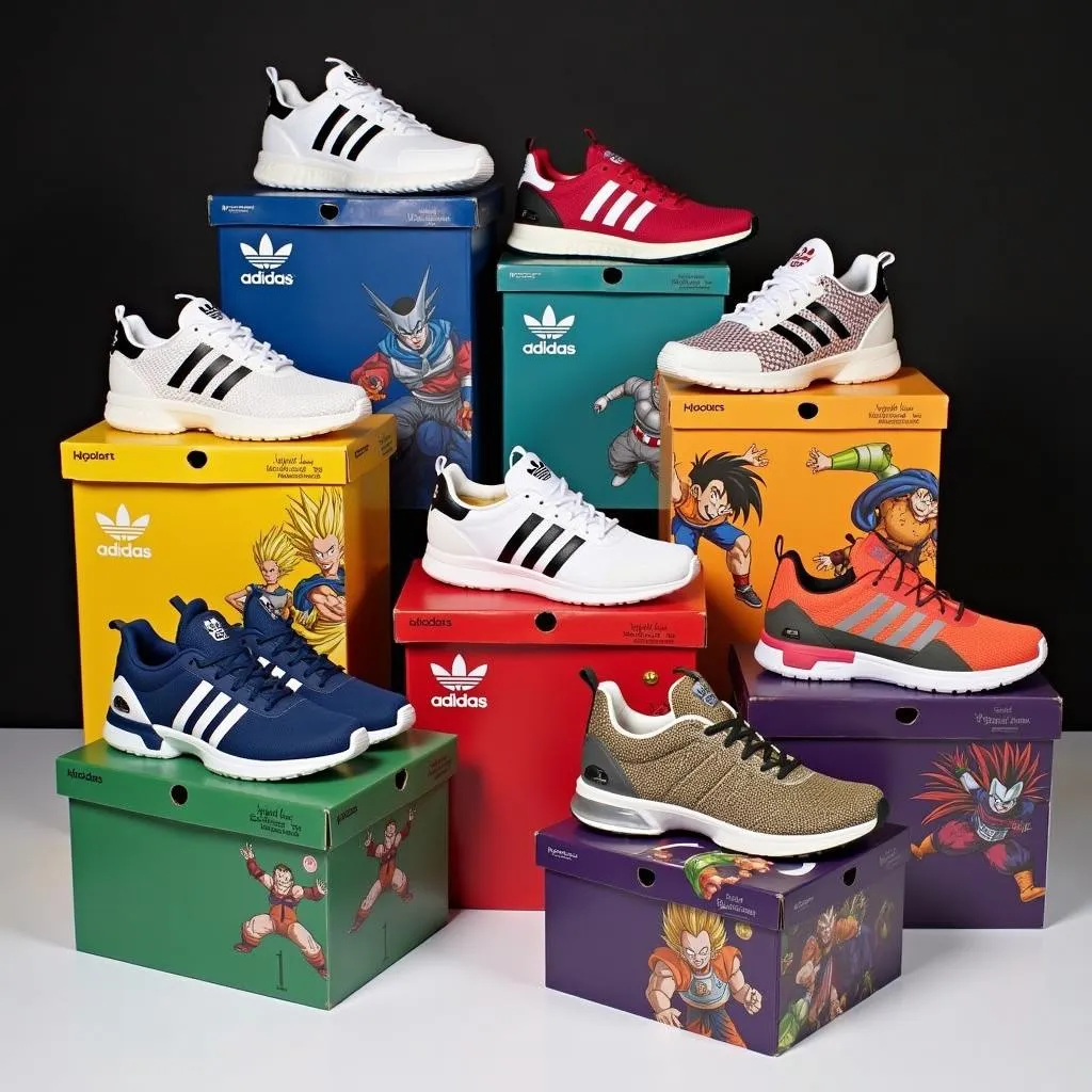 Bộ Sưu Tập Giày Adidas Bảy Viên Ngọc Rồng