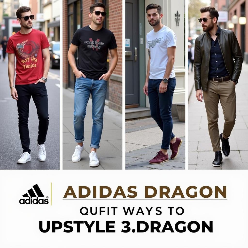 Adidas Dragon - Phối đồ đa dạng