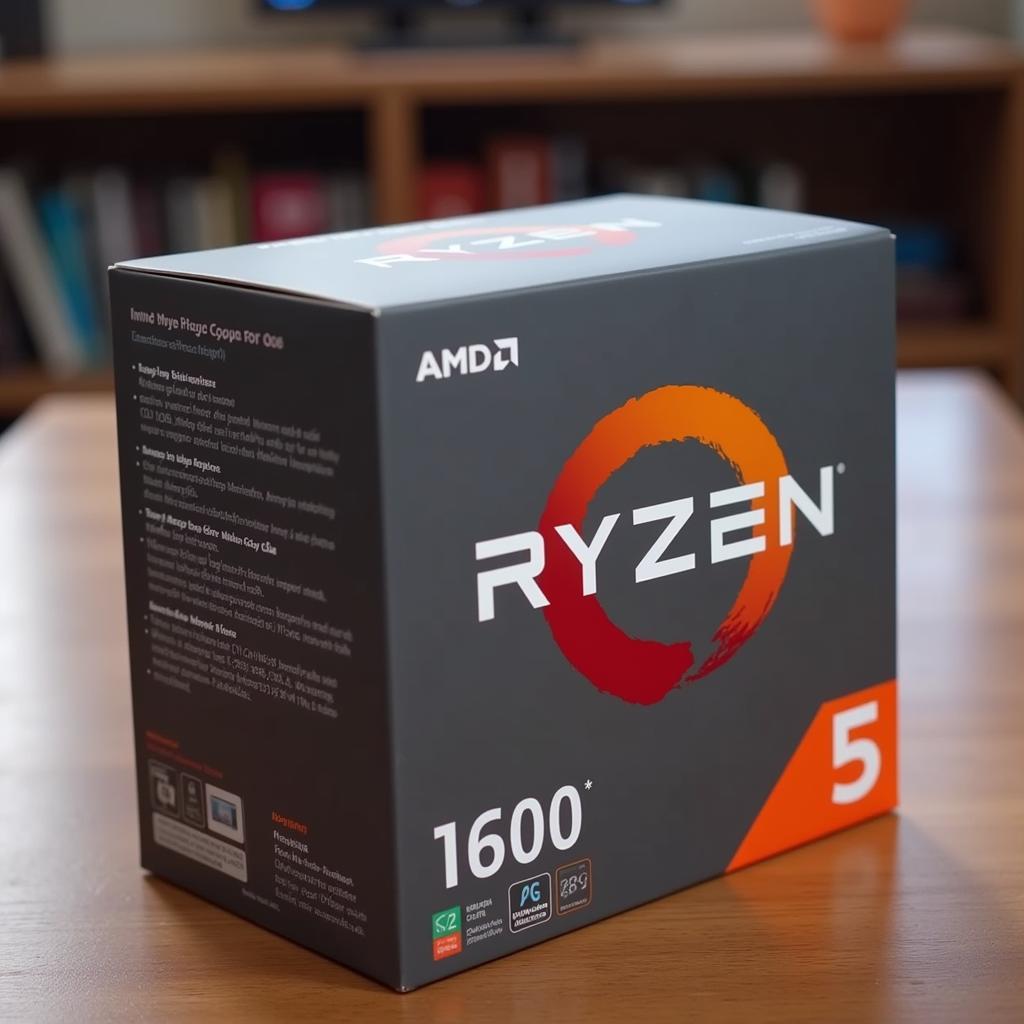 Hộp đựng CPU AMD Ryzen 5 1600