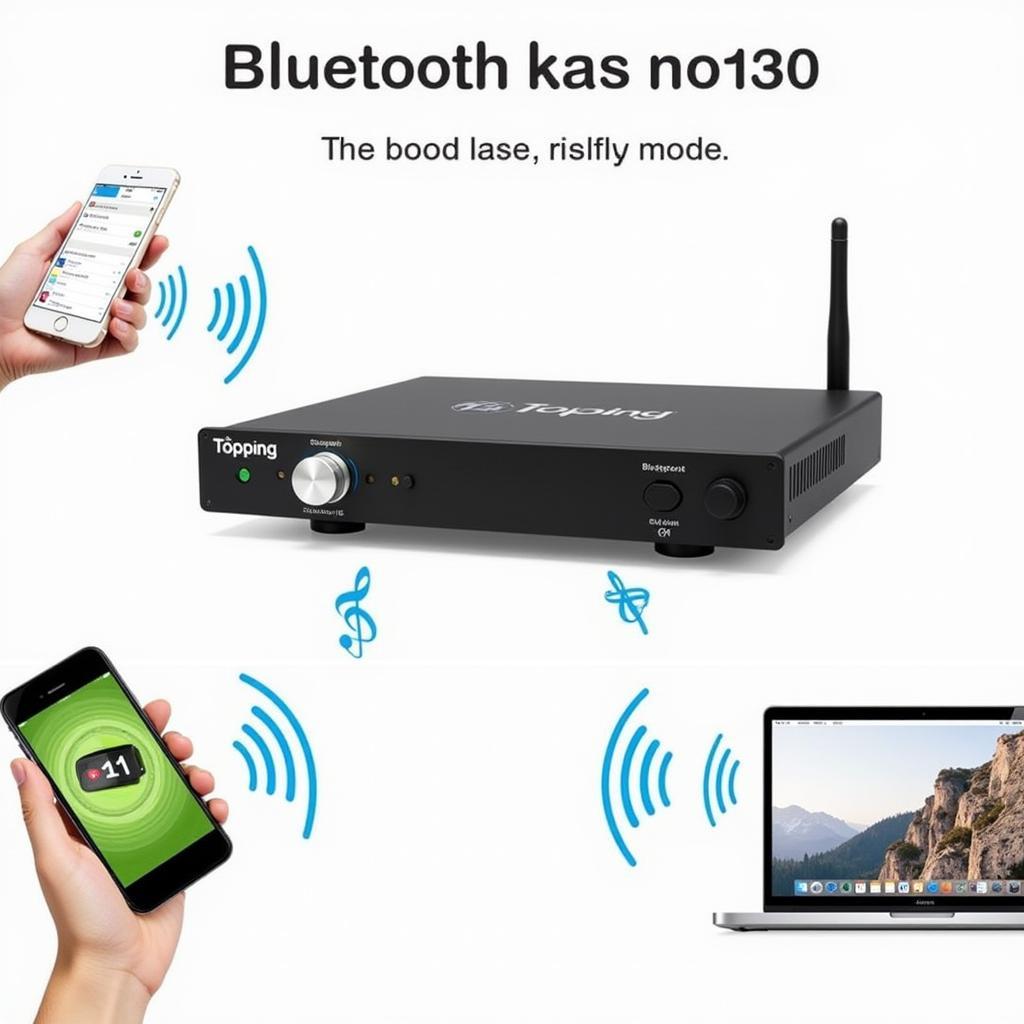 Ampli Topping Bluetooth