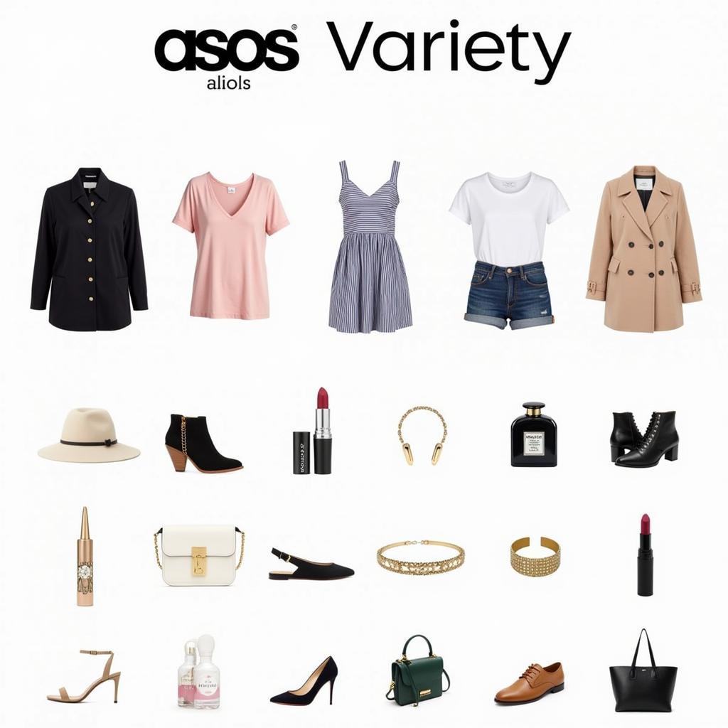 ASOS Sản Phẩm Đa Dạng