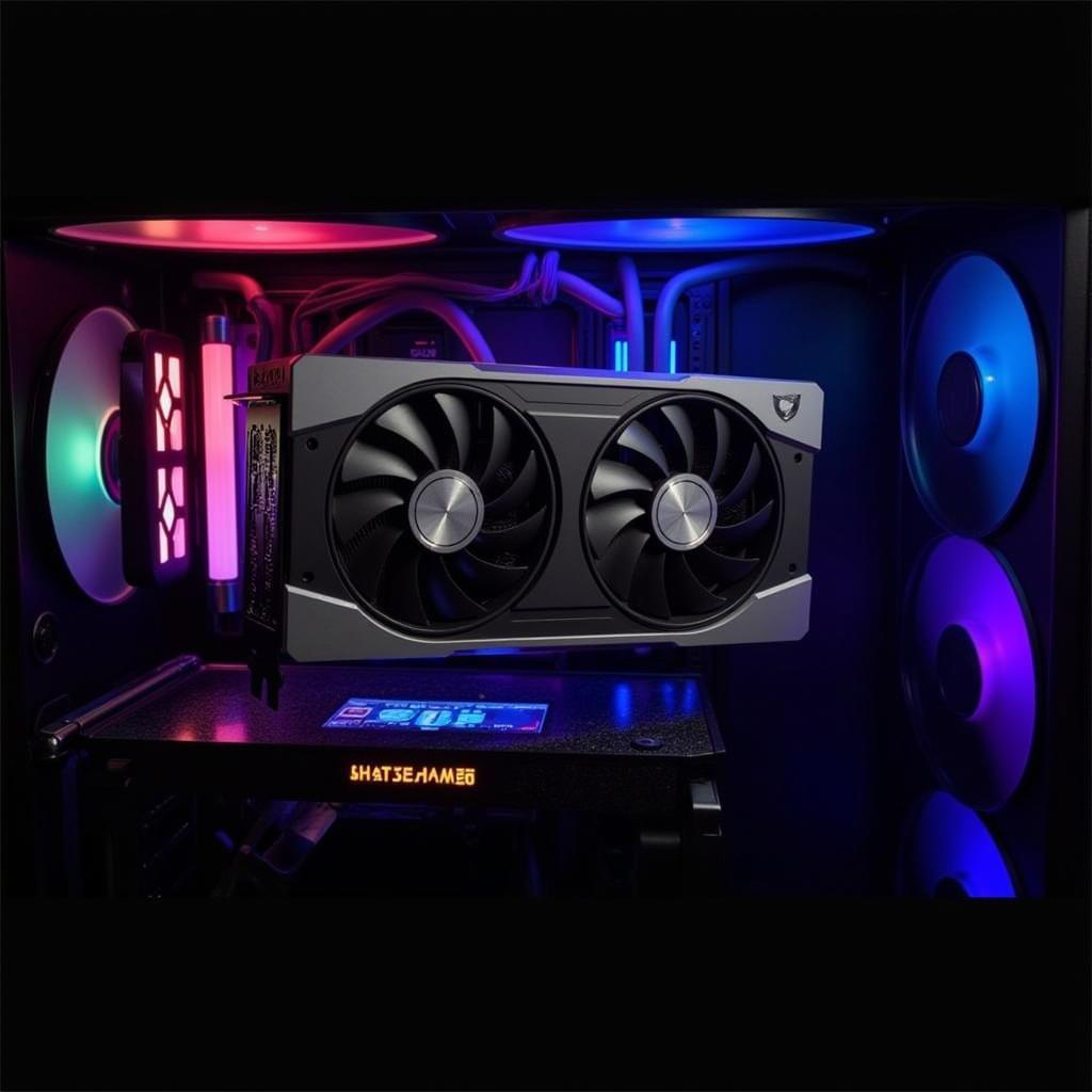 ASUS ROG Strix GTX 1070 Ti A8G Gaming với Aura Sync