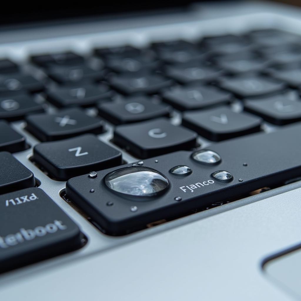 Waterproof silicon keyboard