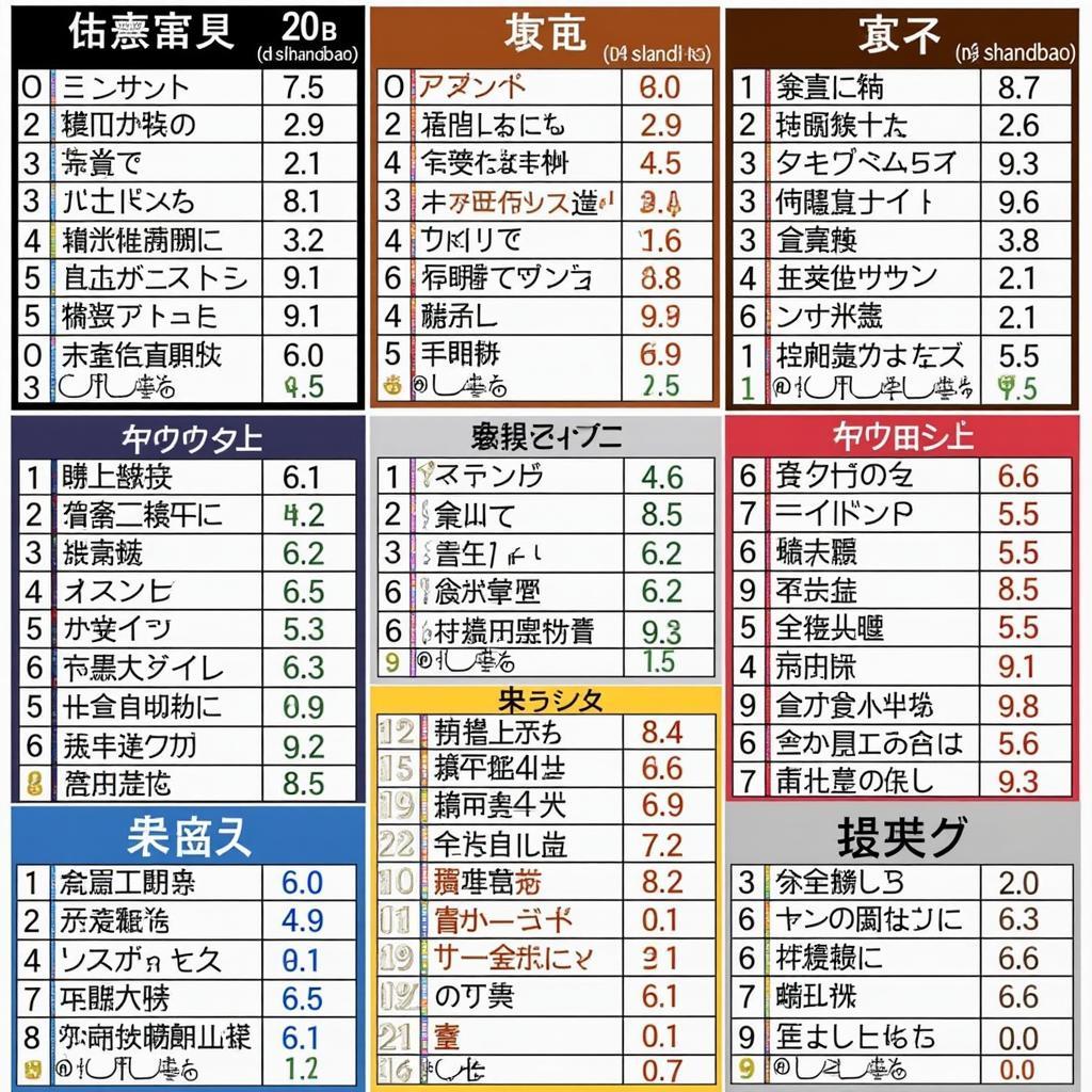 Anime Ranking Charts