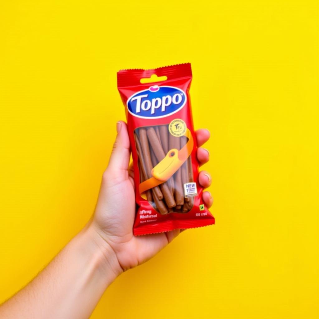 Bánh que socola Toppo