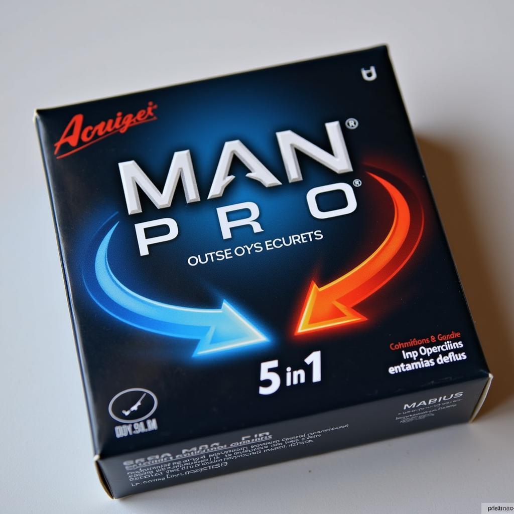 Bao Cao Su Man Pro 5 in 1 Hộp Đựng