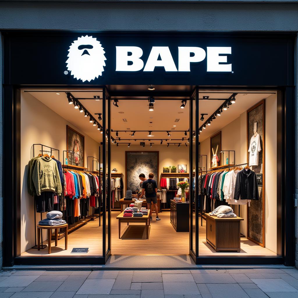 Cửa hàng Bape đầu tiên tại Việt Nam