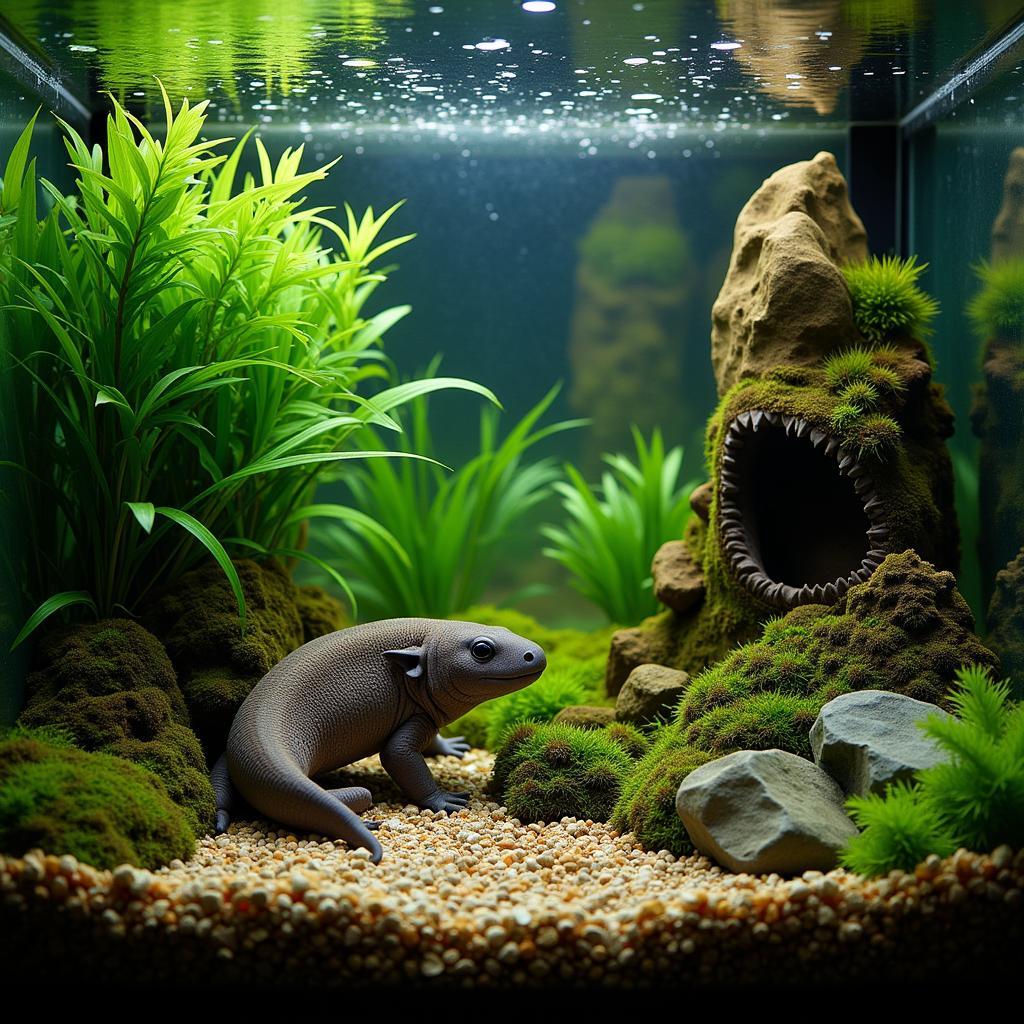 Ideal Axolotl Tank Setup