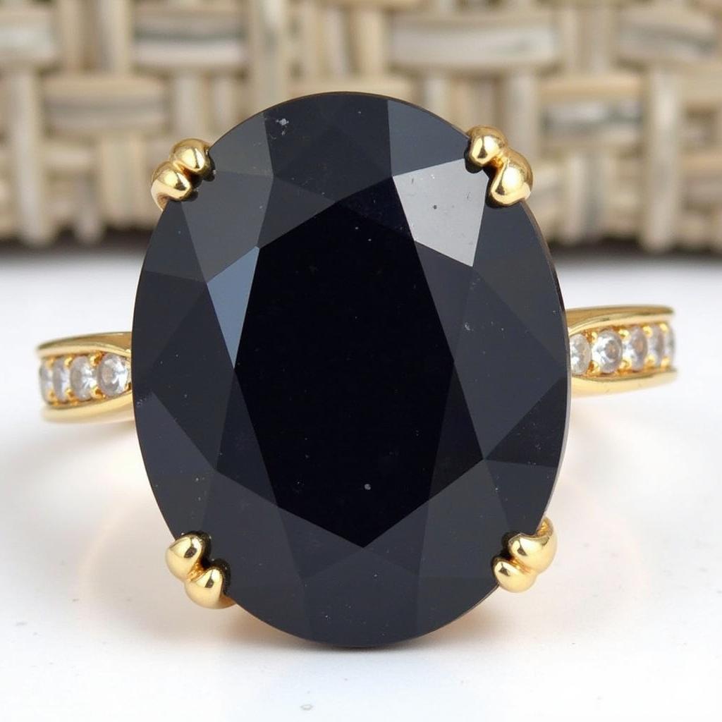 Black Sapphire trang sức