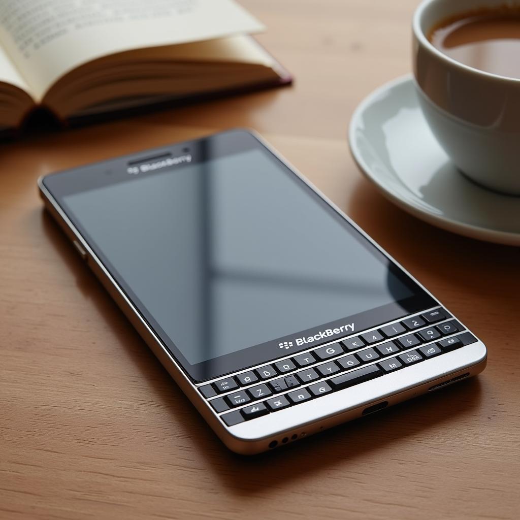 BlackBerry Passport Silver Cũ - Thiết kế sang trọng