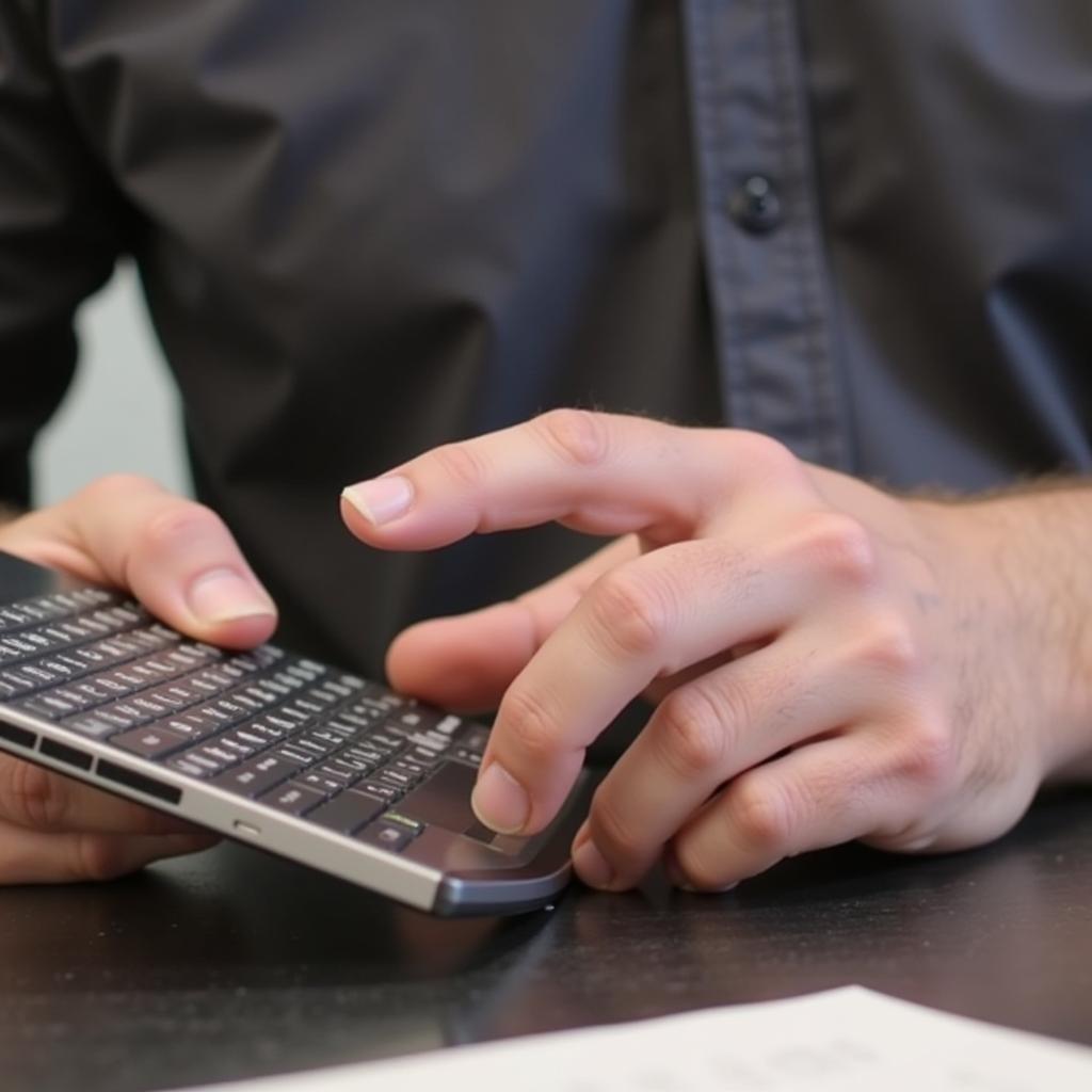 BlackBerry Passport Silver Cũ - Trải nghiệm bàn phím vật lý