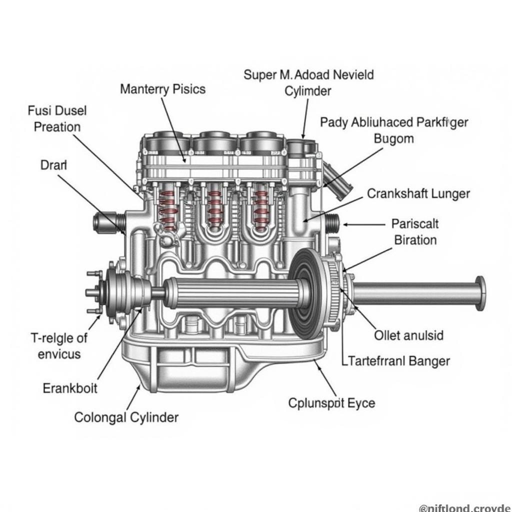 Bộ Phận Động Cơ Diesel