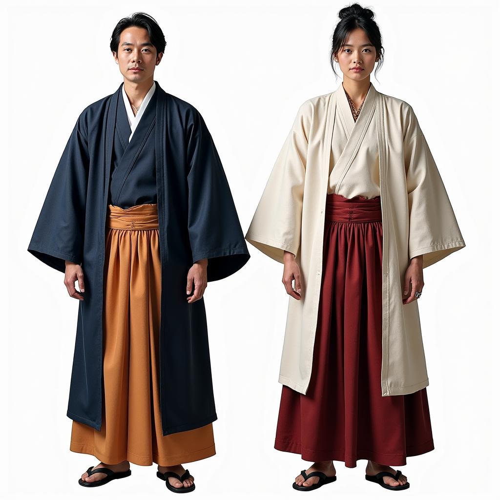 Bộ Trang Phục Haori Hakama