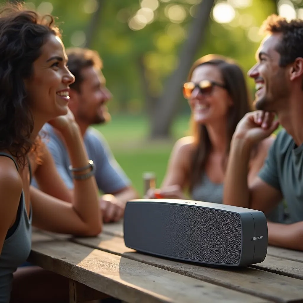 Loa Bose SoundLink Max phù hợp sử dụng nghe nhạc ngoài trời