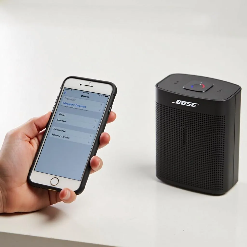 Bose SoundLink Mobile Speaker II kết nối Bluetooth với điện thoại