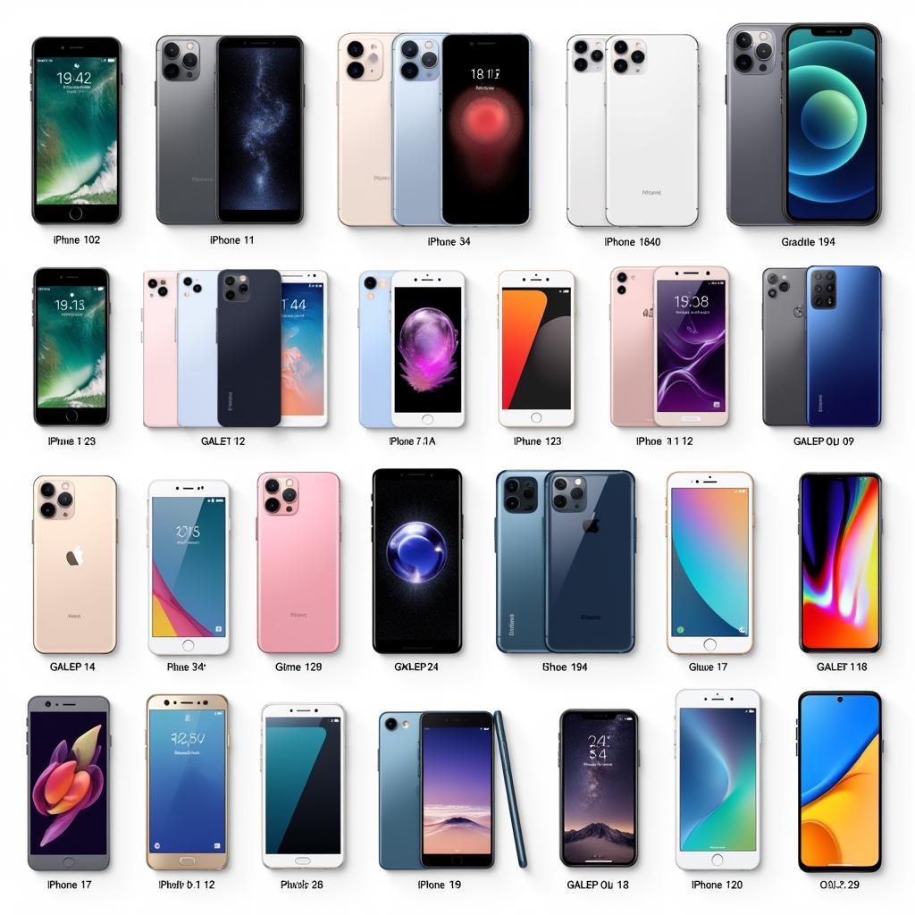 Popular world phone models