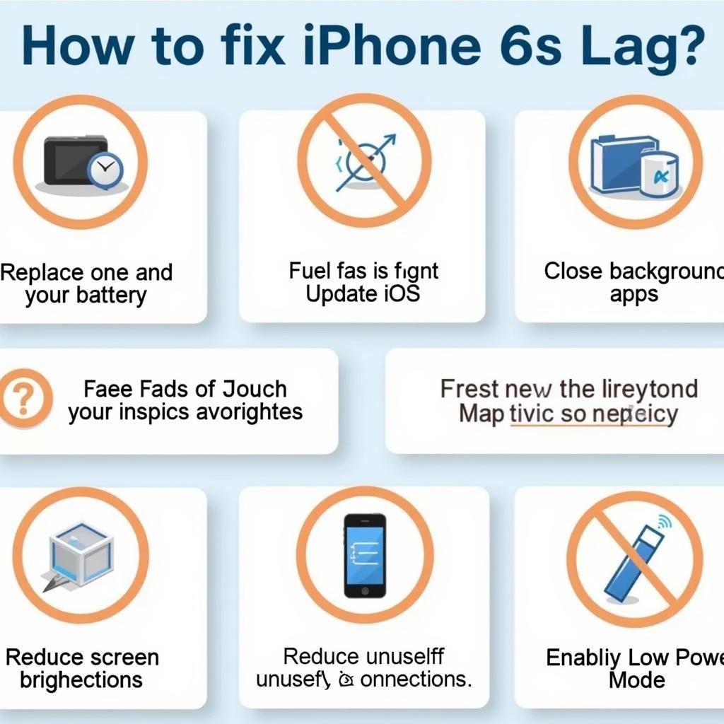 Các Khắc Phục iPhone 6s Bị Lag