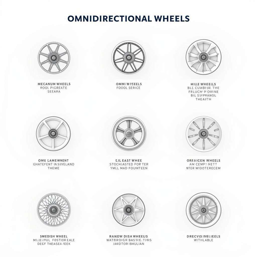 Các loại bánh xe đa hướng