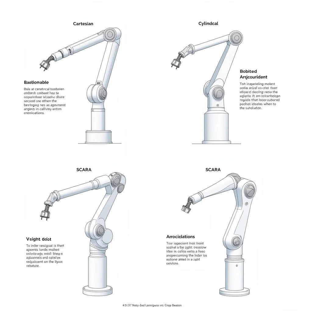 Các loại cánh tay robot