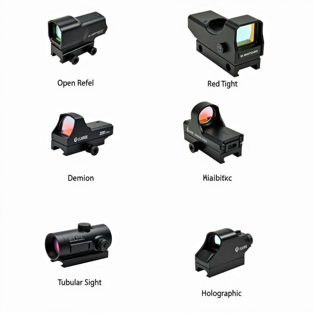 Các loại kính ngắm Red Dot