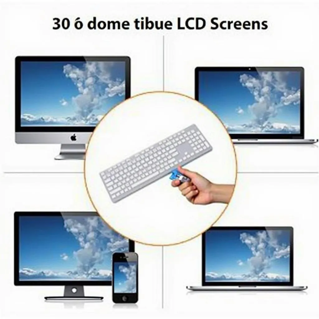 Các loại màn hình LCD phù hợp