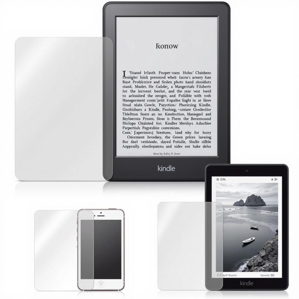 Các loại miếng dán màn hình Kindle Paperwhite