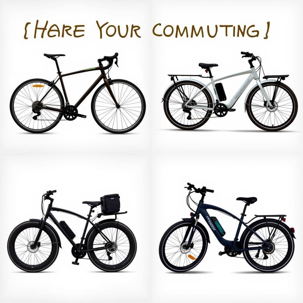 Types of bicycles for commuting