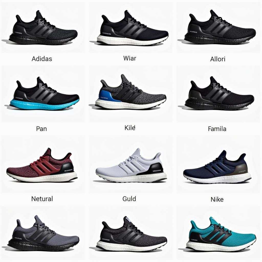 Các mẫu Adidas Ultra Boost và Nike mới nhất