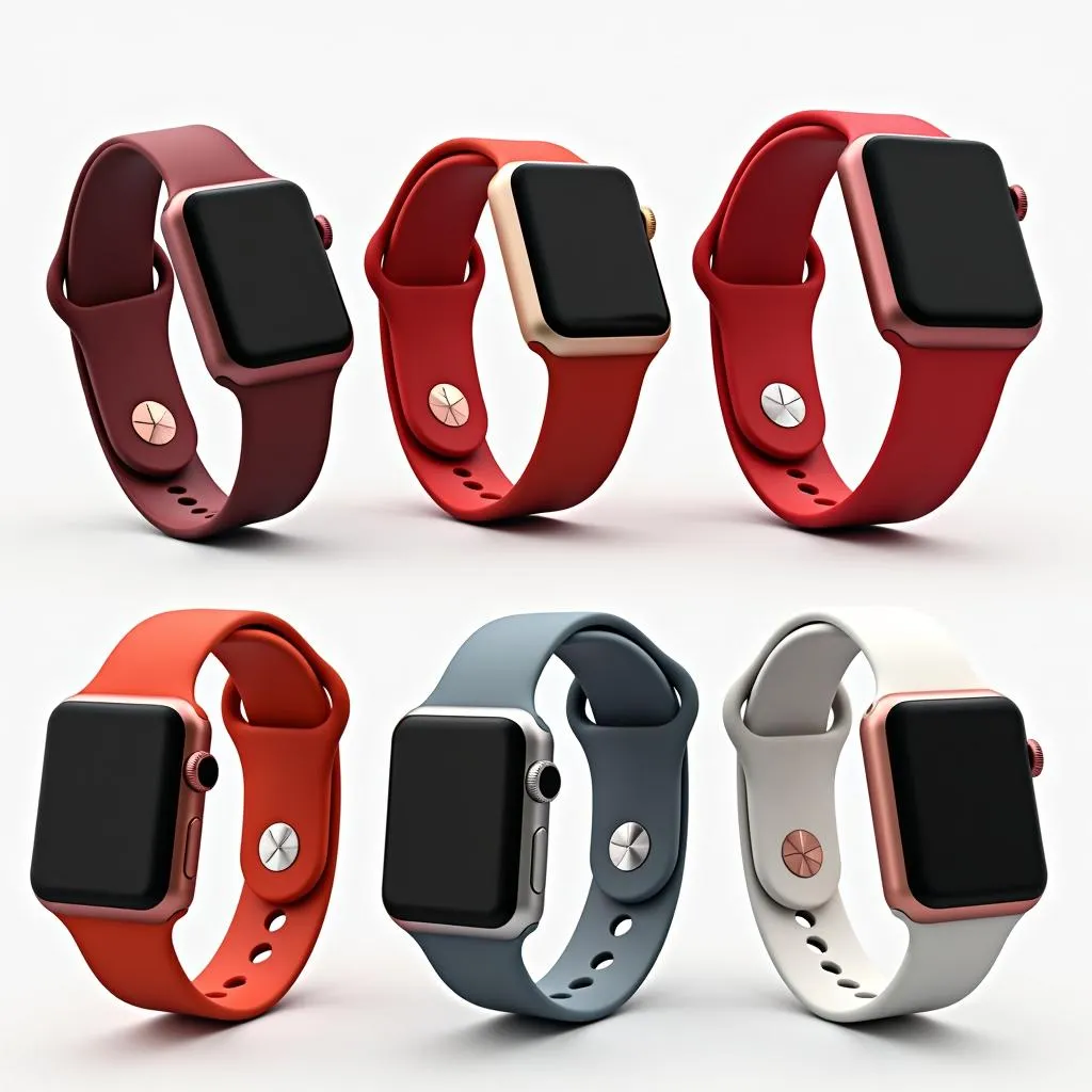 Các màu sắc Apple Watch