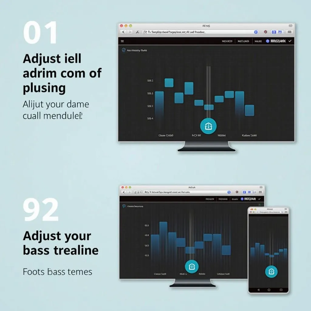 Cài đặt equalizer để tăng tiếng bass cho loa