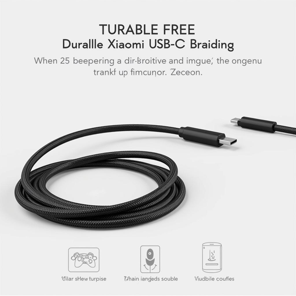 Cáp USB-C Xiaomi Chính Hãng