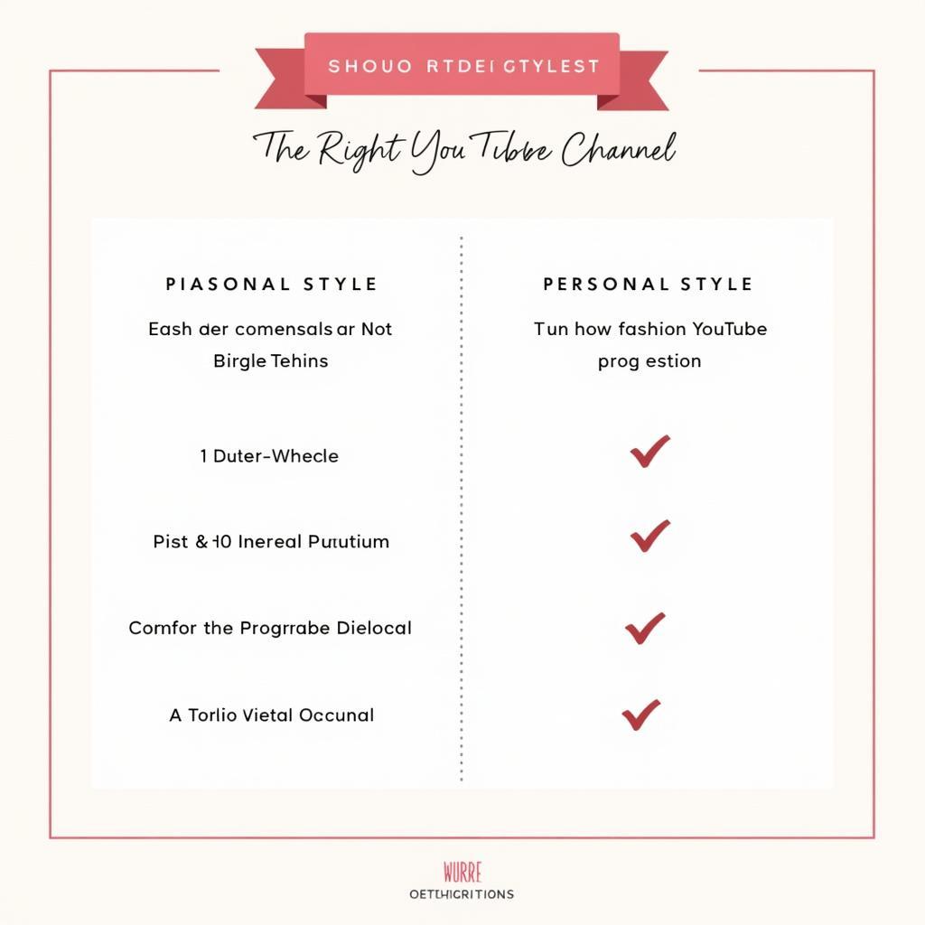 Choosing the Right Fashion Youtube Channel