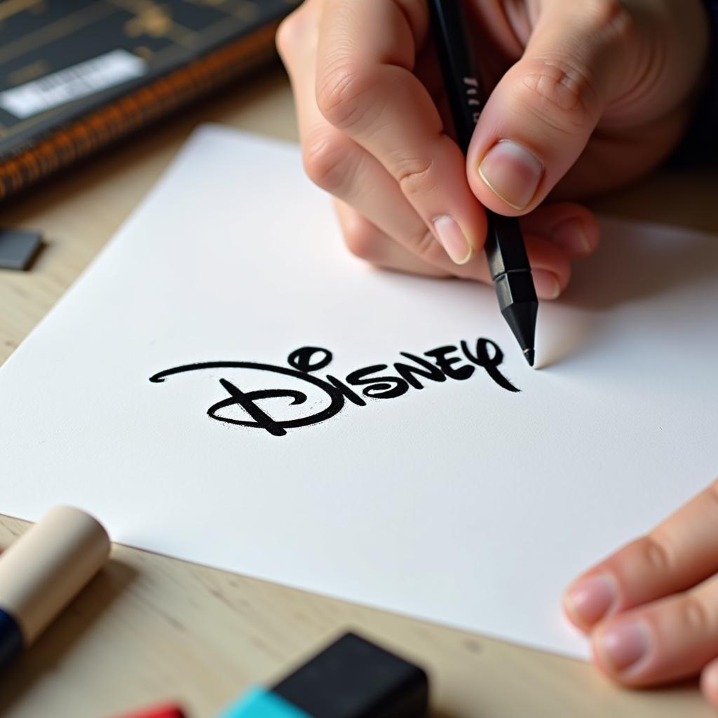 Phác thảo chữ Disney