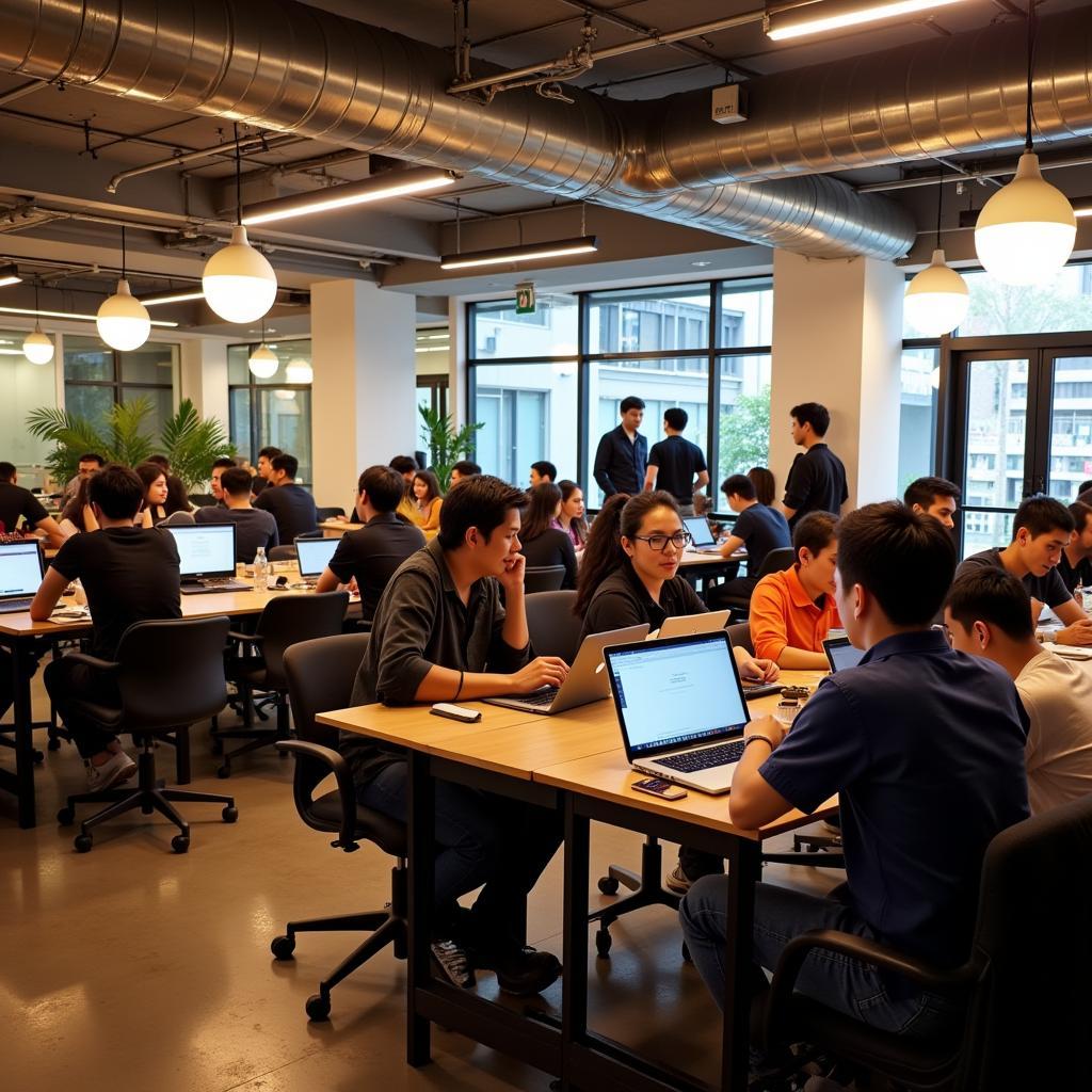 Co-working space với giới trẻ Việt đầy năng lượng