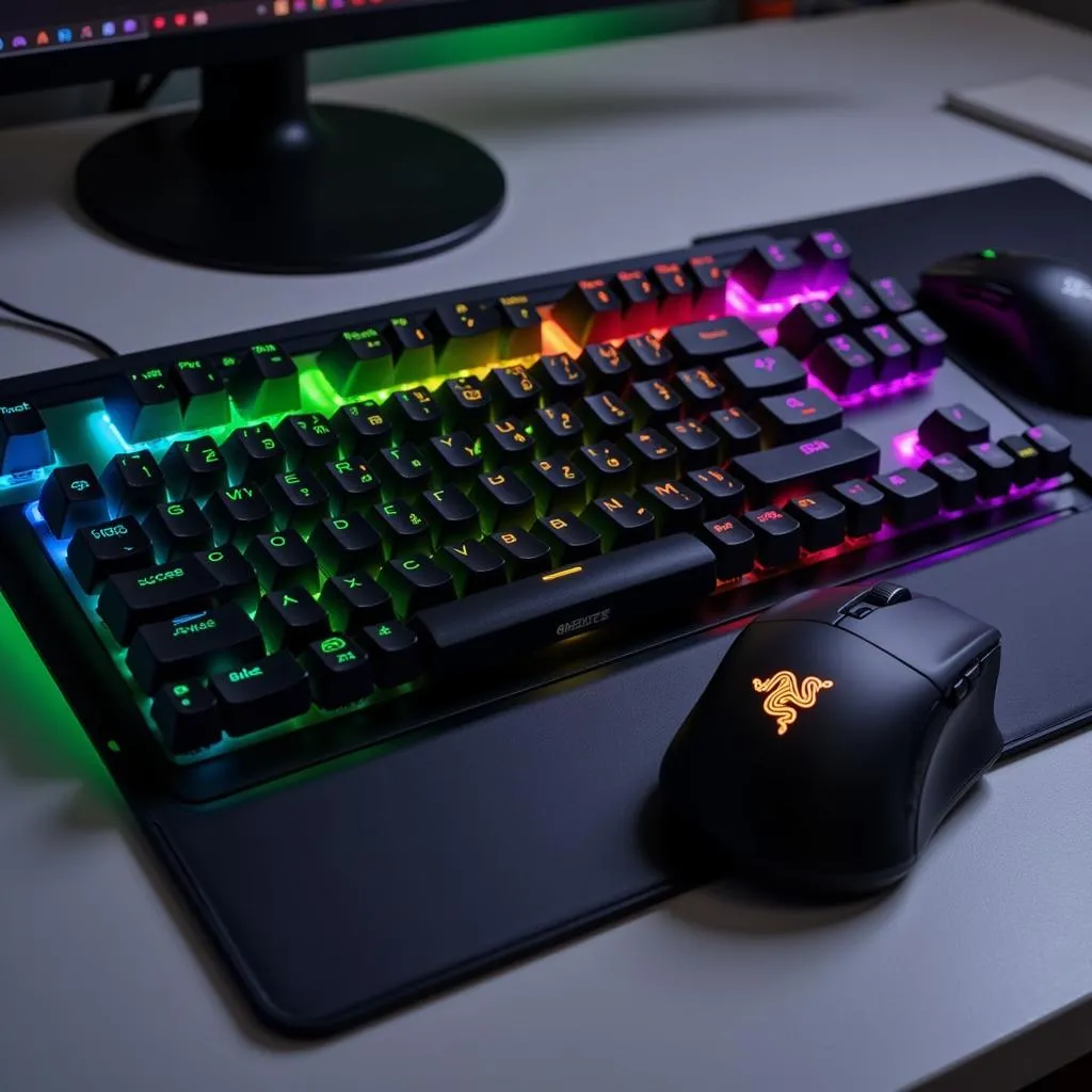 Combo chuột bàn phím Razer cho game thủ