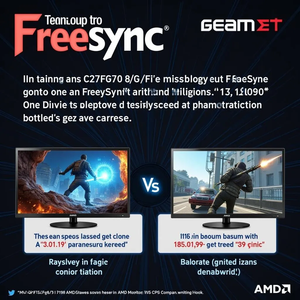 Công nghệ FreeSync trên Samsung C27FG70