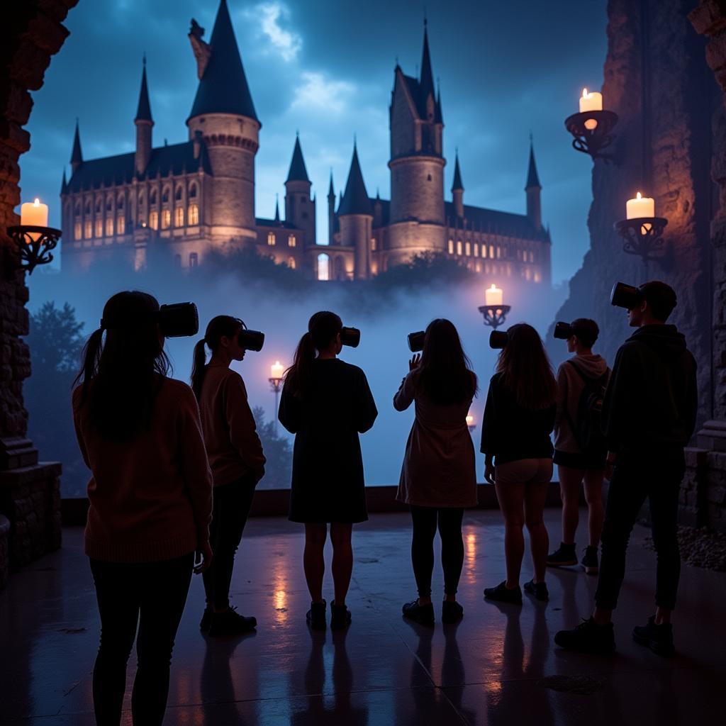 Trải nghiệm công nghệ VR tại Hogwarts