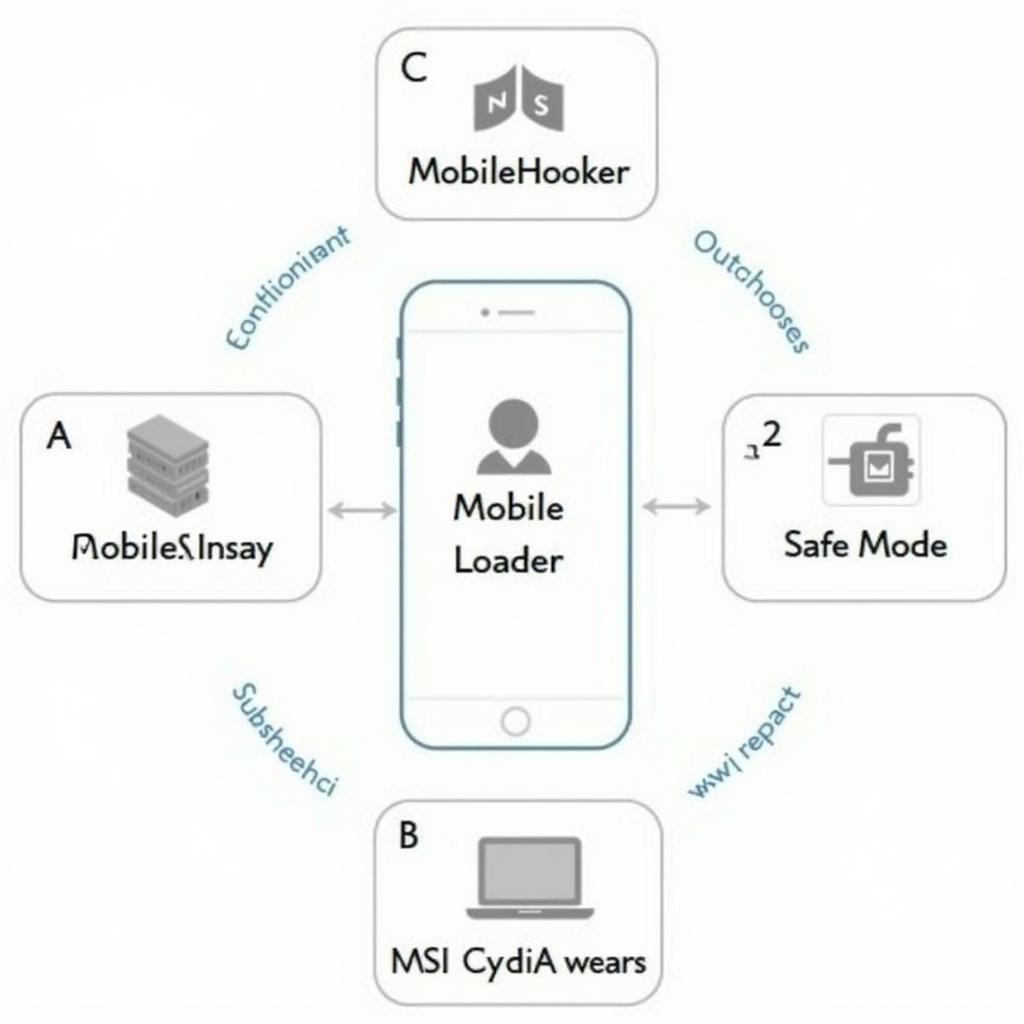 Sơ đồ hoạt động của Cydia Substrate