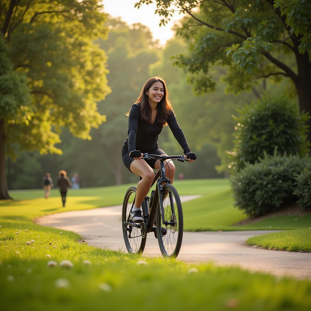 Benefits of cycling for health