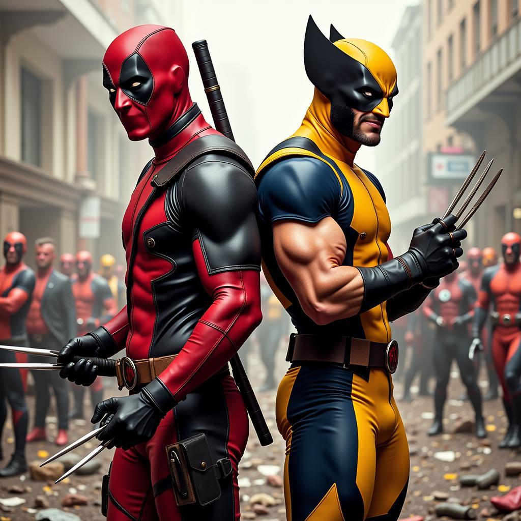 Deadpool và Wolverine tái ngộ