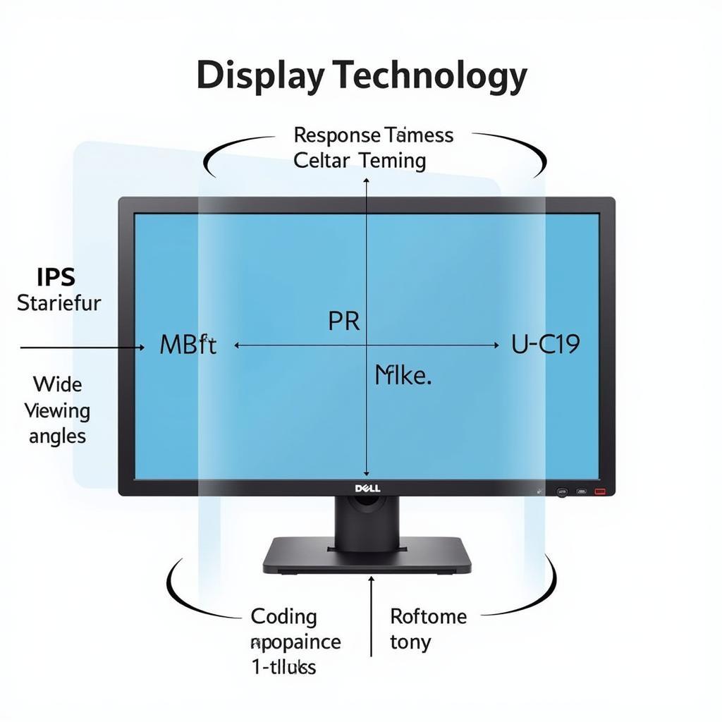 Công nghệ hiển thị trên Dell U2414H