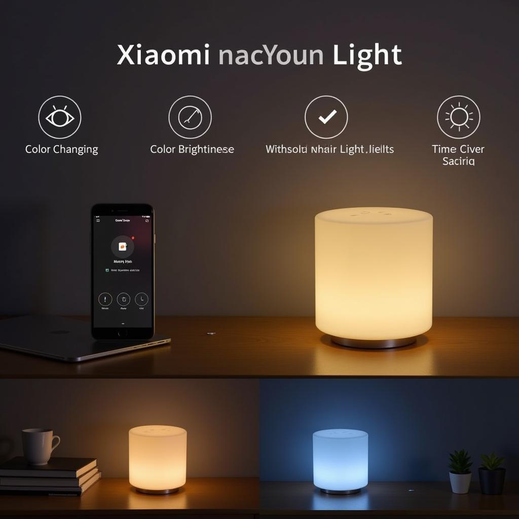 Đèn ngủ thông minh Xiaomi Gen 2 với các tính năng vượt trội