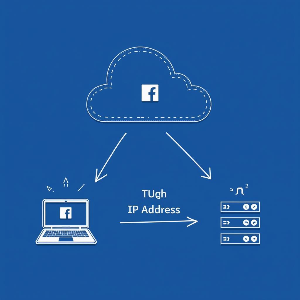 Facebook IP Address Illustration