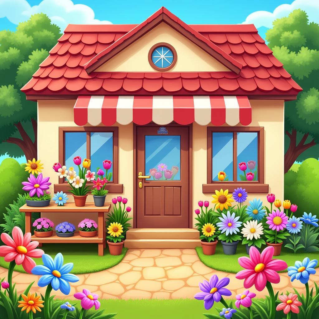 Game Flower Shop Story