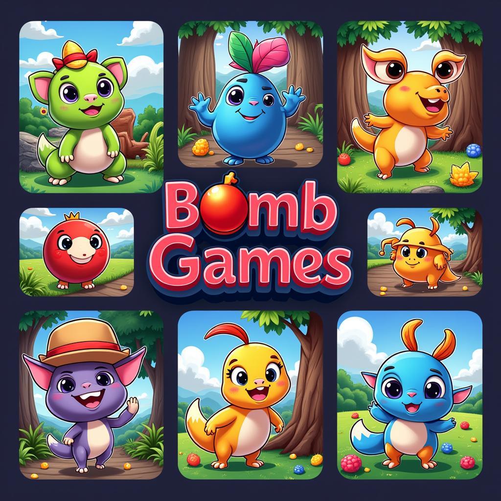 Game bom trên mobile