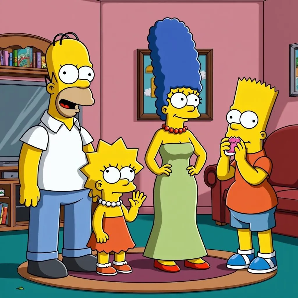 Gia đình Simpsons trong The Simpsons