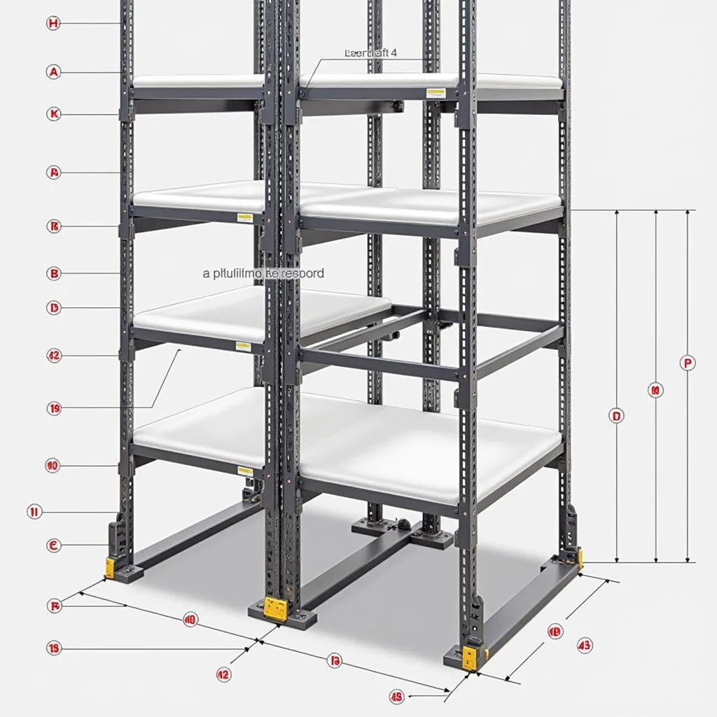 Cấu tạo chi tiết của giá đỡ Most