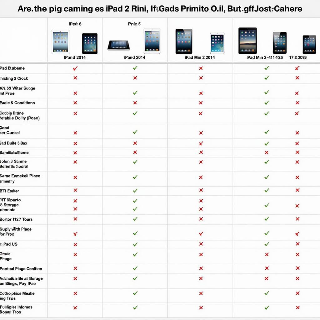 Giá iPad Mini 2 2014 so sánh với các phiên bản khác