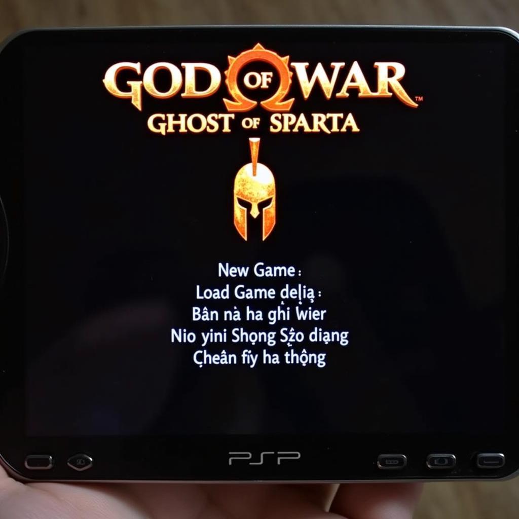 God of War Ghost of Sparta phiên bản Việt hóa