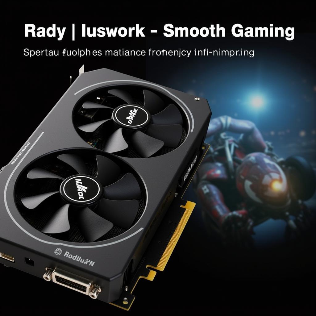 Card đồ họa GTX 1060 6GB AMP đang chơi game